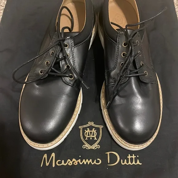 Massimo Dutti | Shoes | Massi I Ditto Leather Dress Shoes For Boy Size 36 |  Poshmark